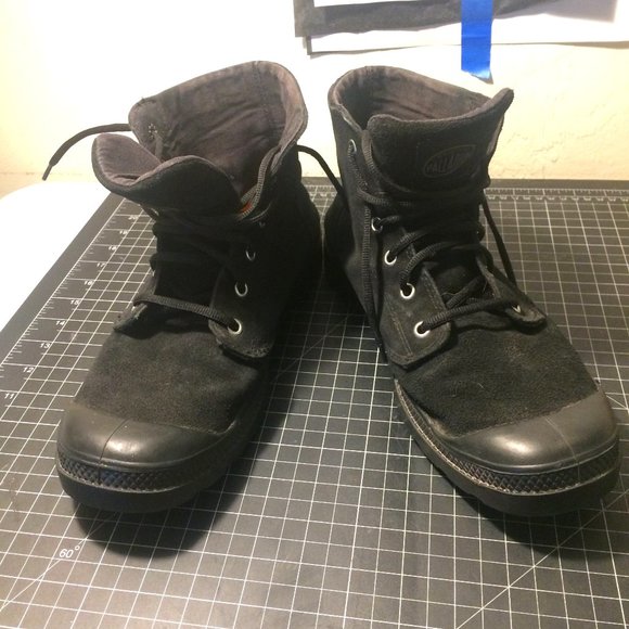 palladium shoes black